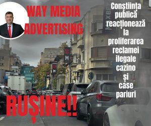 Way Advertise Production SRL: Imoralitatea Publicității Fără Avize în București – Steaguri pentru Cazinouri și Pariuri